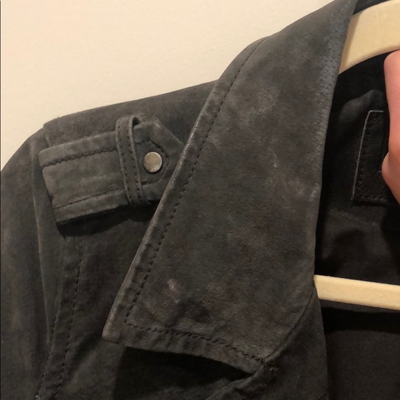 Suede Motorcycle Jacket - Picture 8 of 11